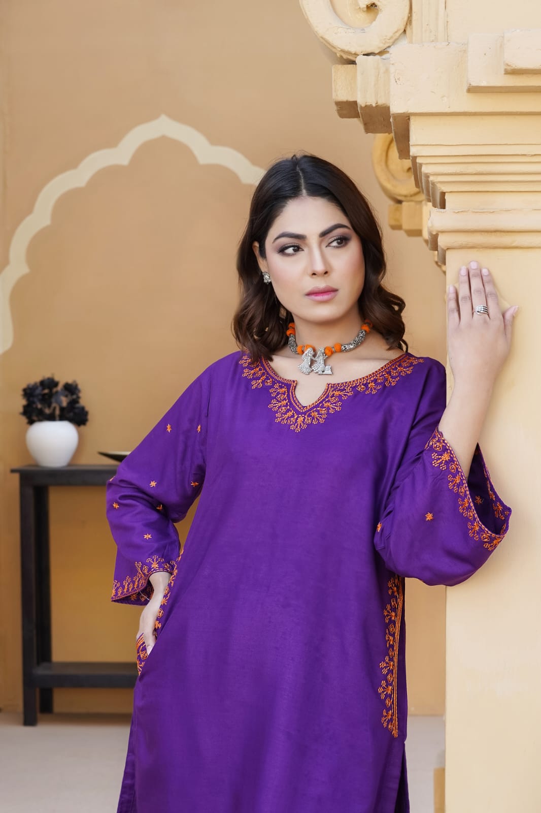 Pocket Embroidery 2Pc