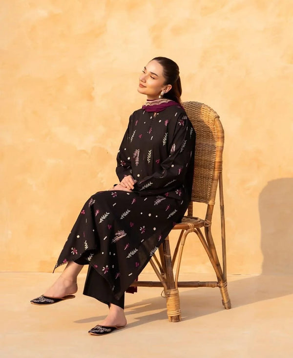 Diana Embroidered - 3 Pieces