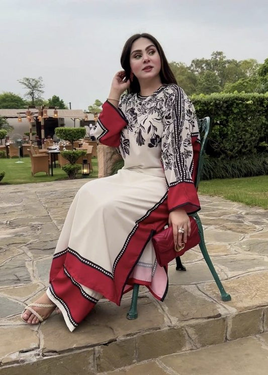 KAFTAN  DIGITAL PRINT 3PC