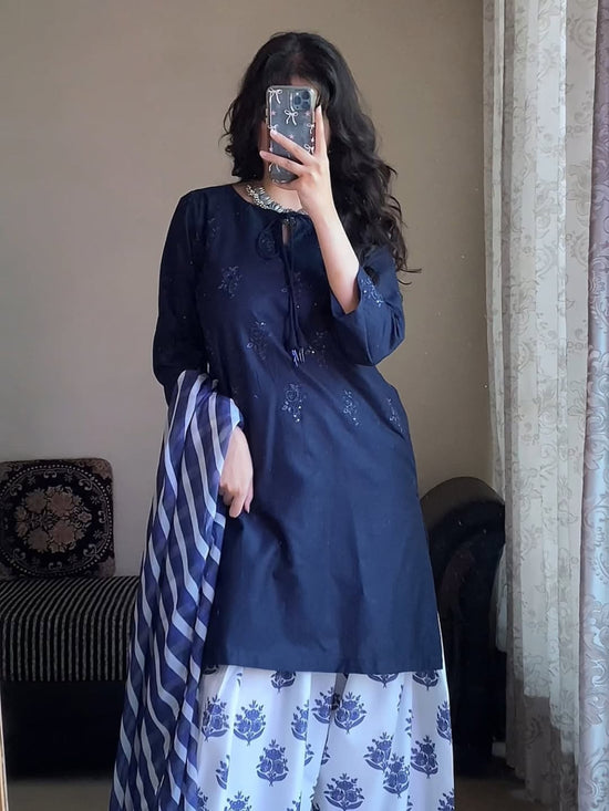 BLUE BLOOM 3PC