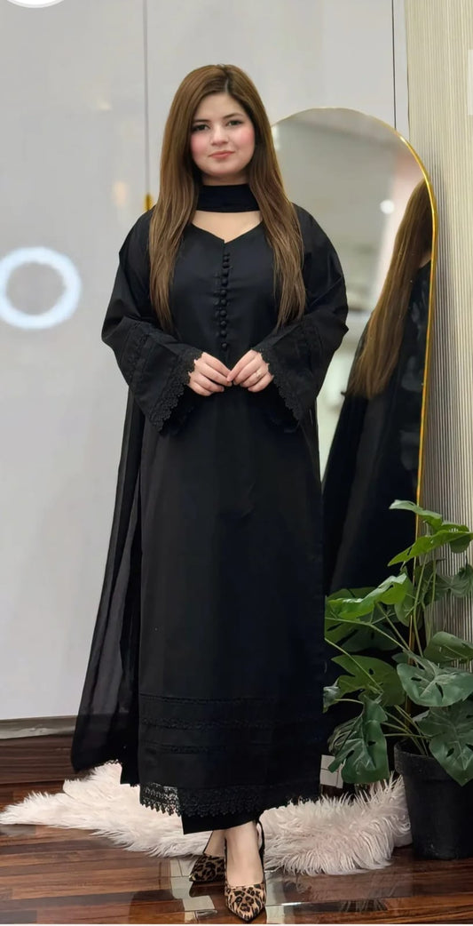 Black 3PC [ Long Length ]