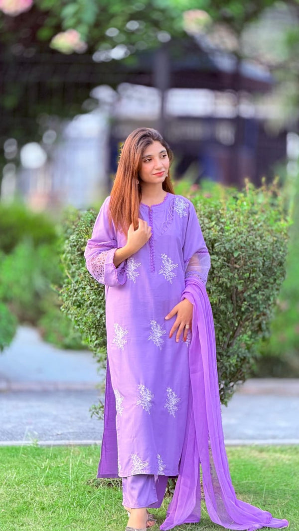 Juliet 3pc Embroidered