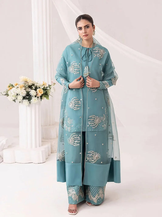 Aqua Bloom Lilen 3pc Dress
